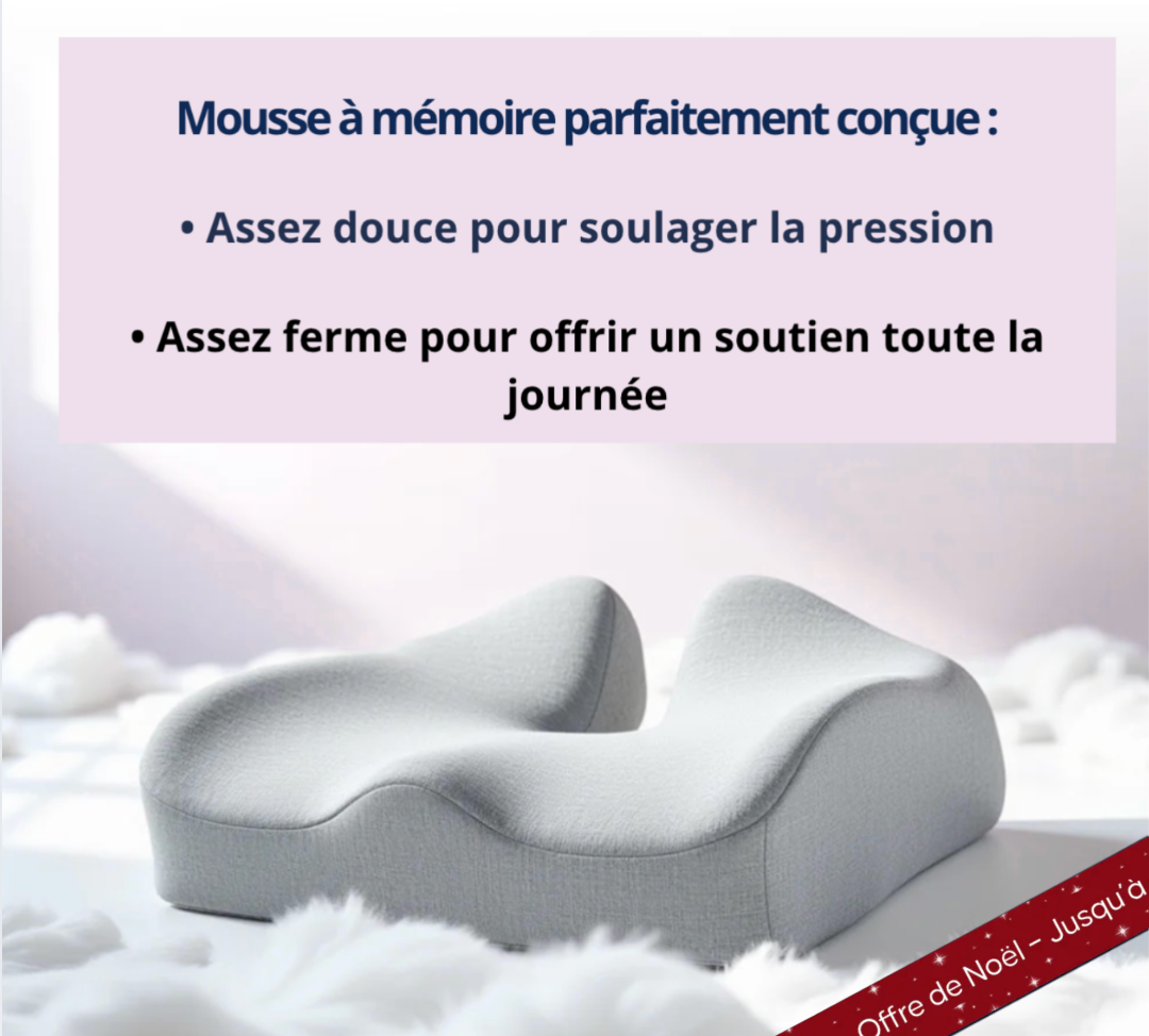 Ensemble de Coussins de siège Orthopédiques